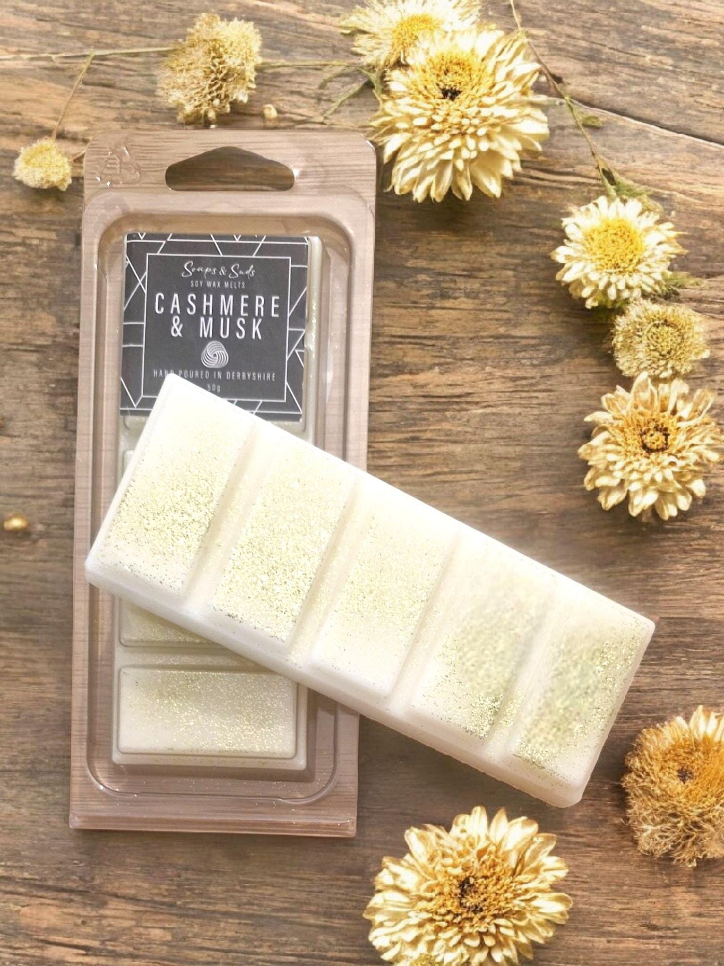 Cashmere & Musk Soy Wax Snap Bar