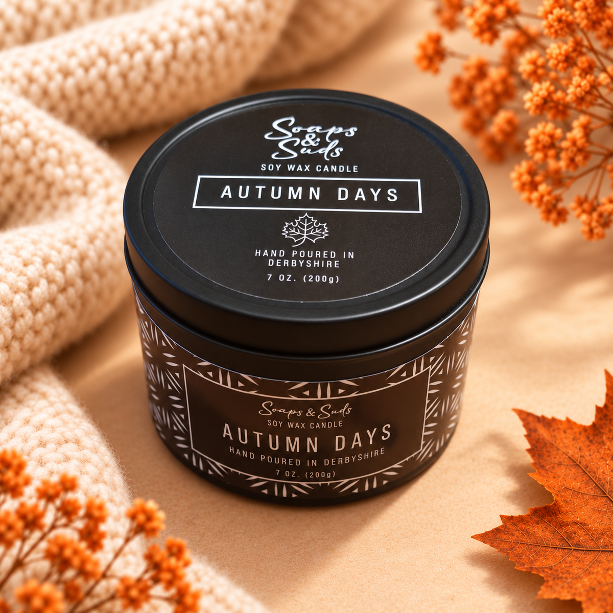 Large Autumn Days Candle