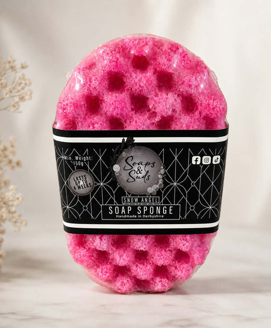 Snow Angel Soap Sponge | 2 For £12