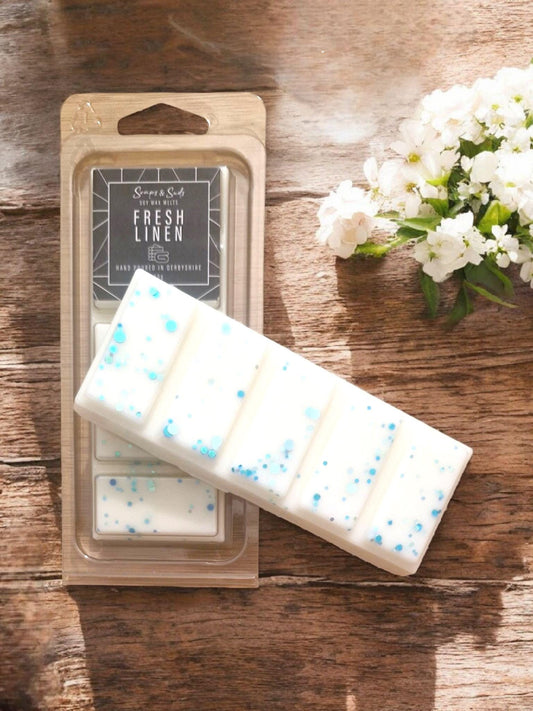 Fresh Linen Soy Wax Snap Bar