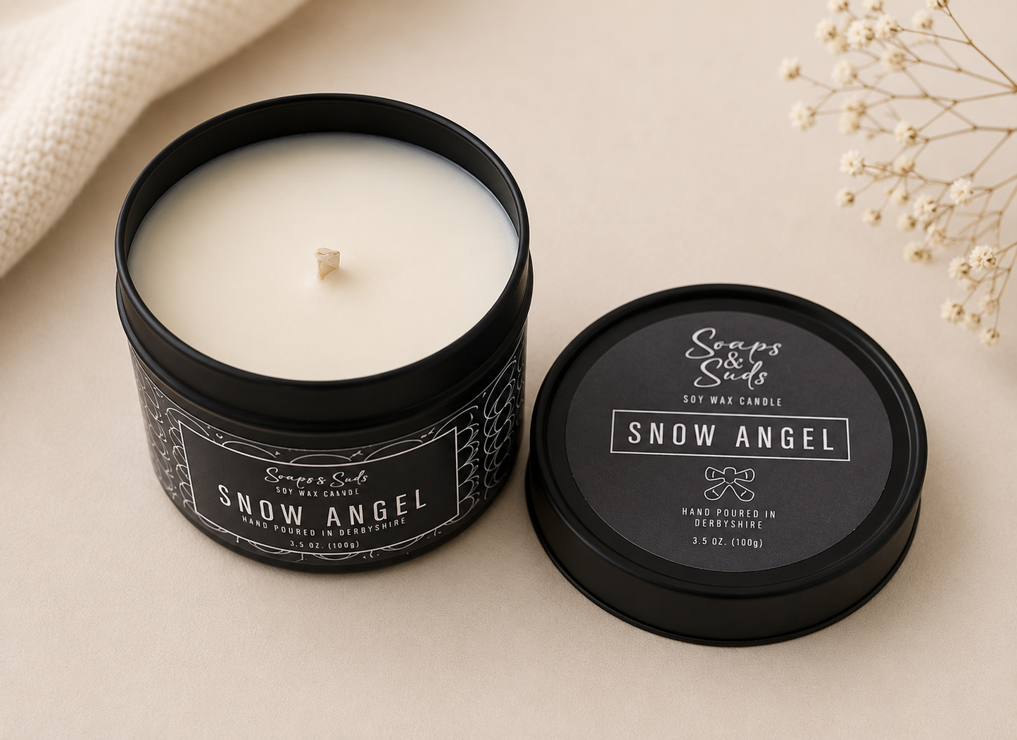 Snow Angel Candle