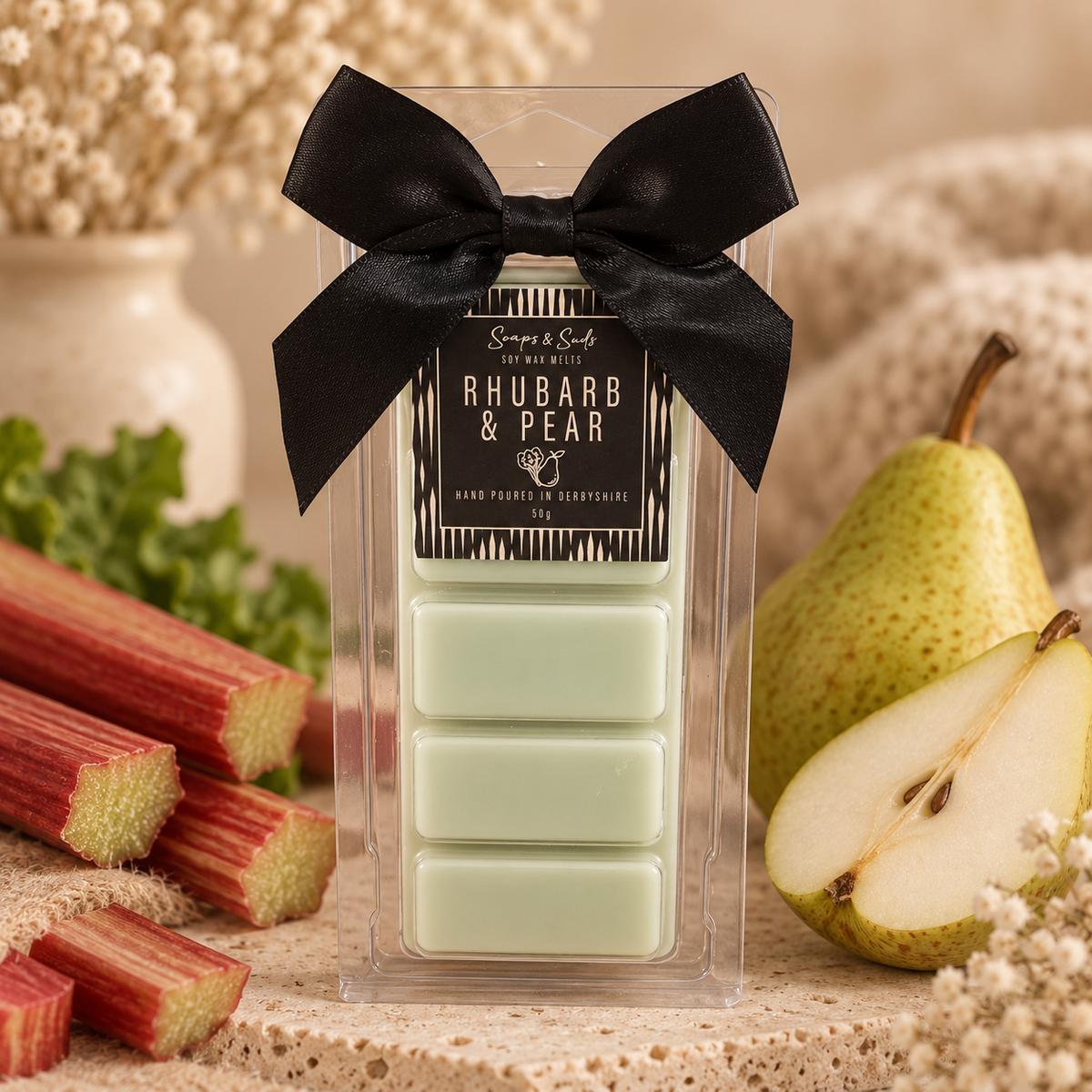 Rhubarb & Pear Wax Melt