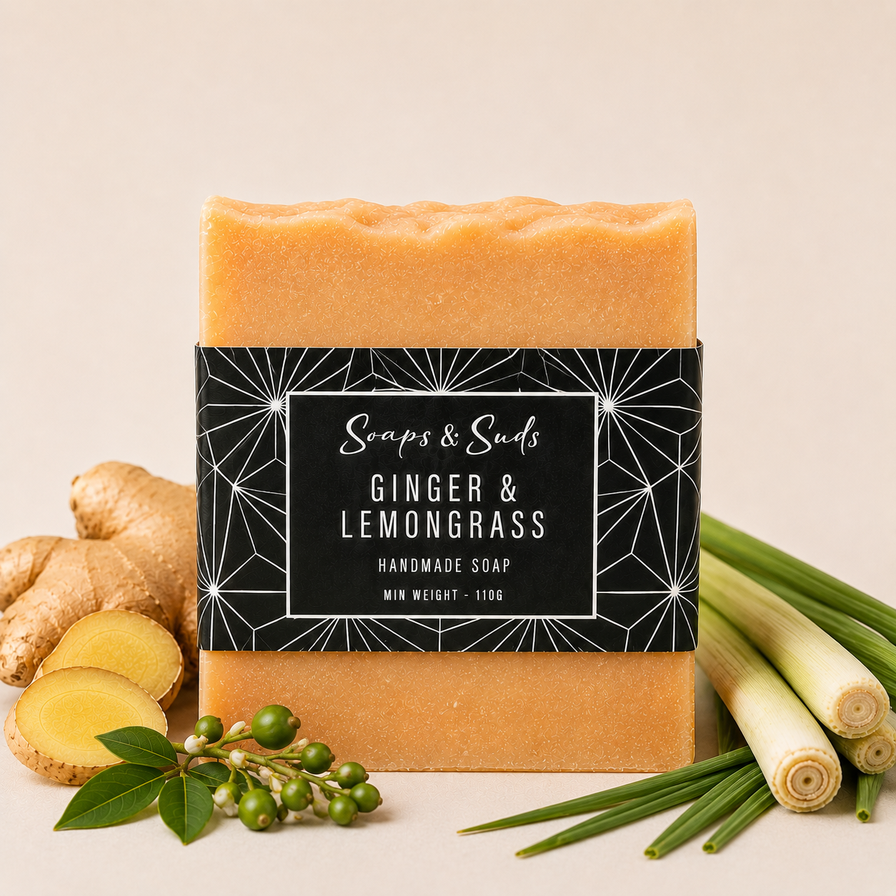 Ginger & Lemongrass Soap