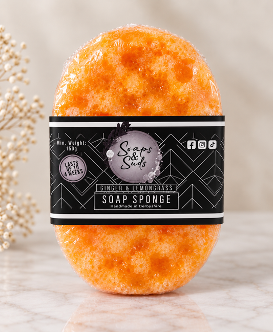 Ginger & Lemongrass Soap Sponge | 2 For £12