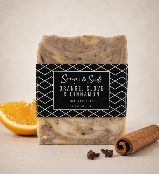 Orange, Clove & Cinnamon Soap