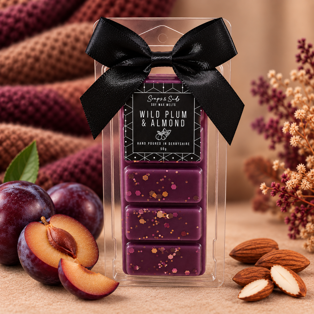 Wild Plum & Almond Wax Melt