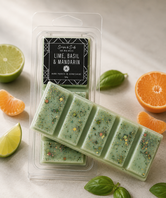 Lime, Basil & Mandarin Wax Melt