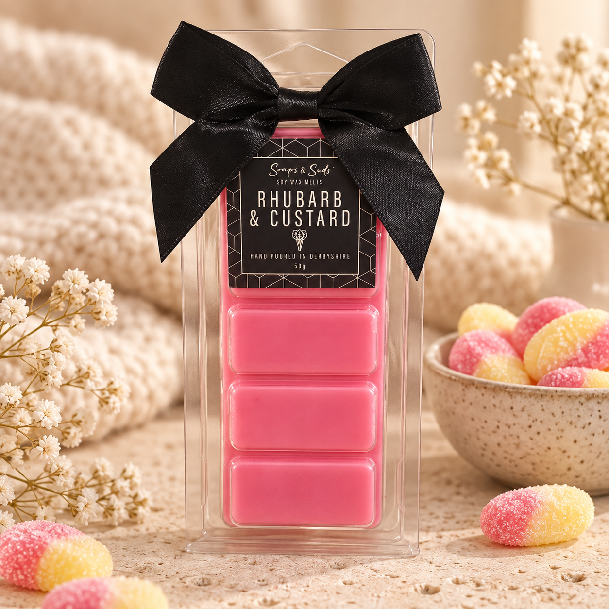 Rhubarb & Custard Wax Melt